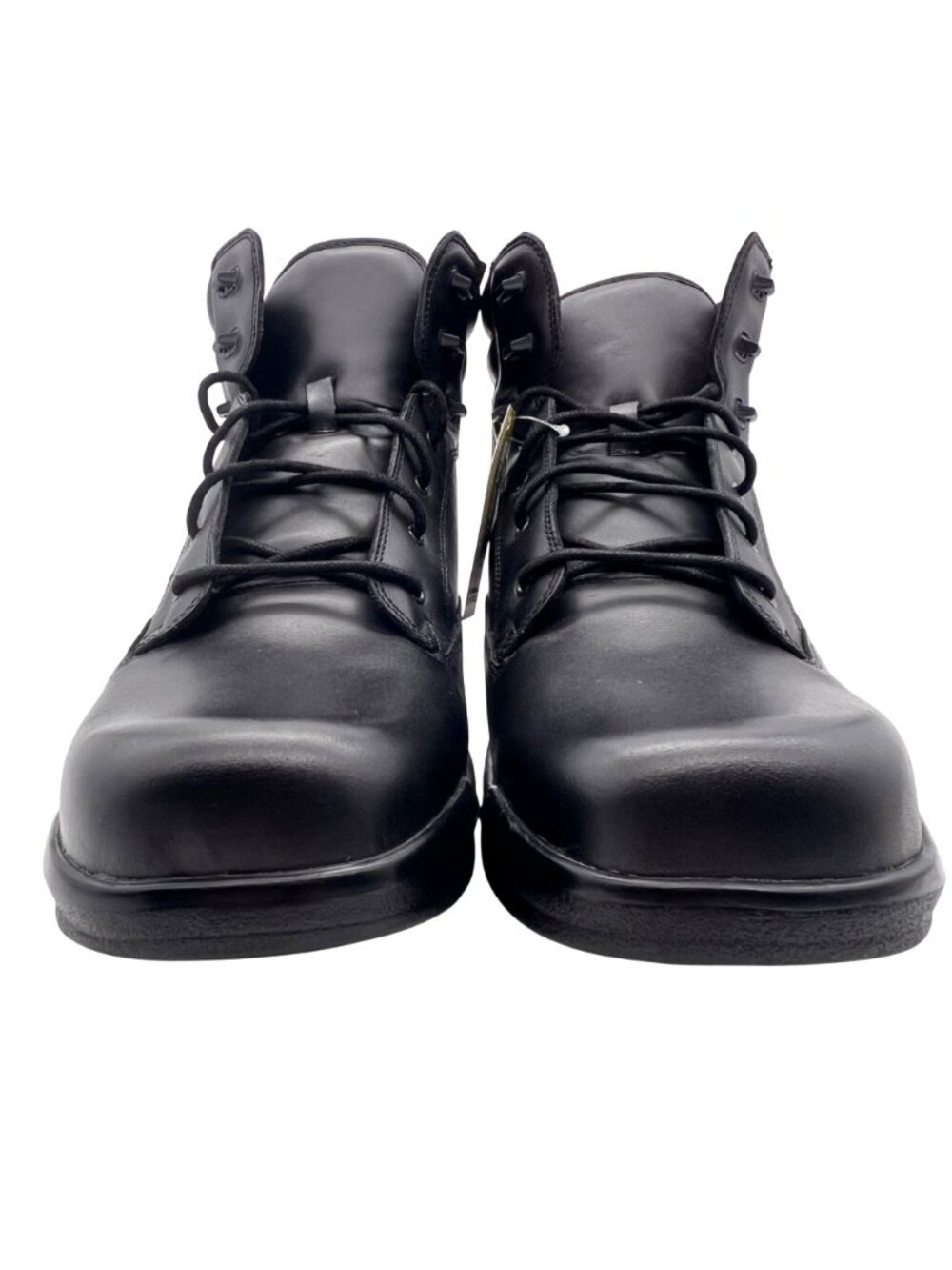 Apex Ambulator Biomechanical Slip Resistant Black Leather Boots Mens Size 12 M - Picture 7 of 15